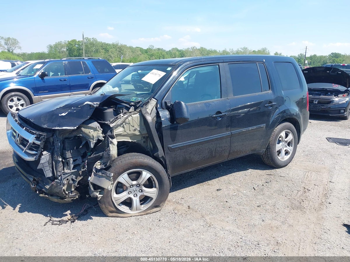 2015 HONDA PILOT EX-L — снимка 2