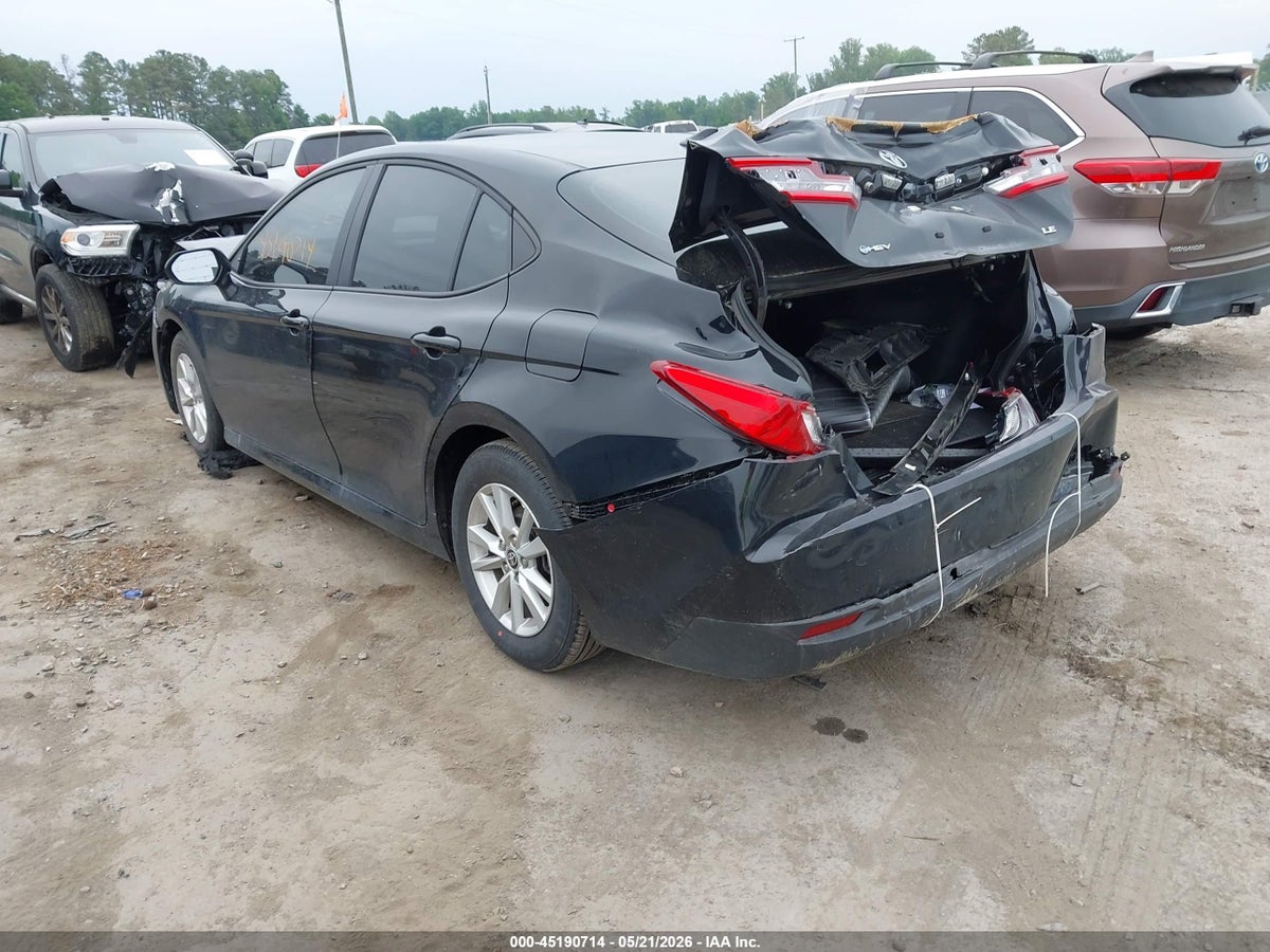 2025 TOYOTA CAMRY LE — снимка 3