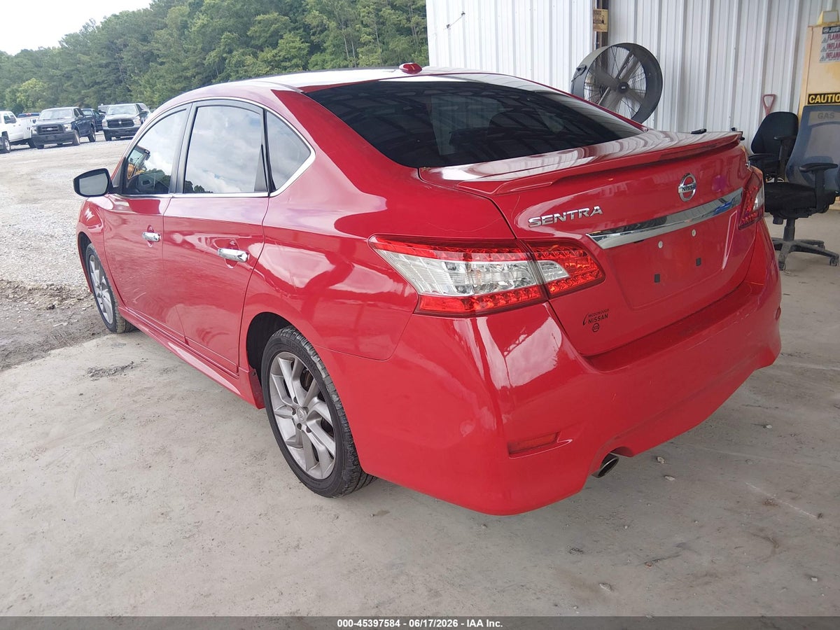 2015 NISSAN SENTRA S/SV/SR/SL — снимка 3