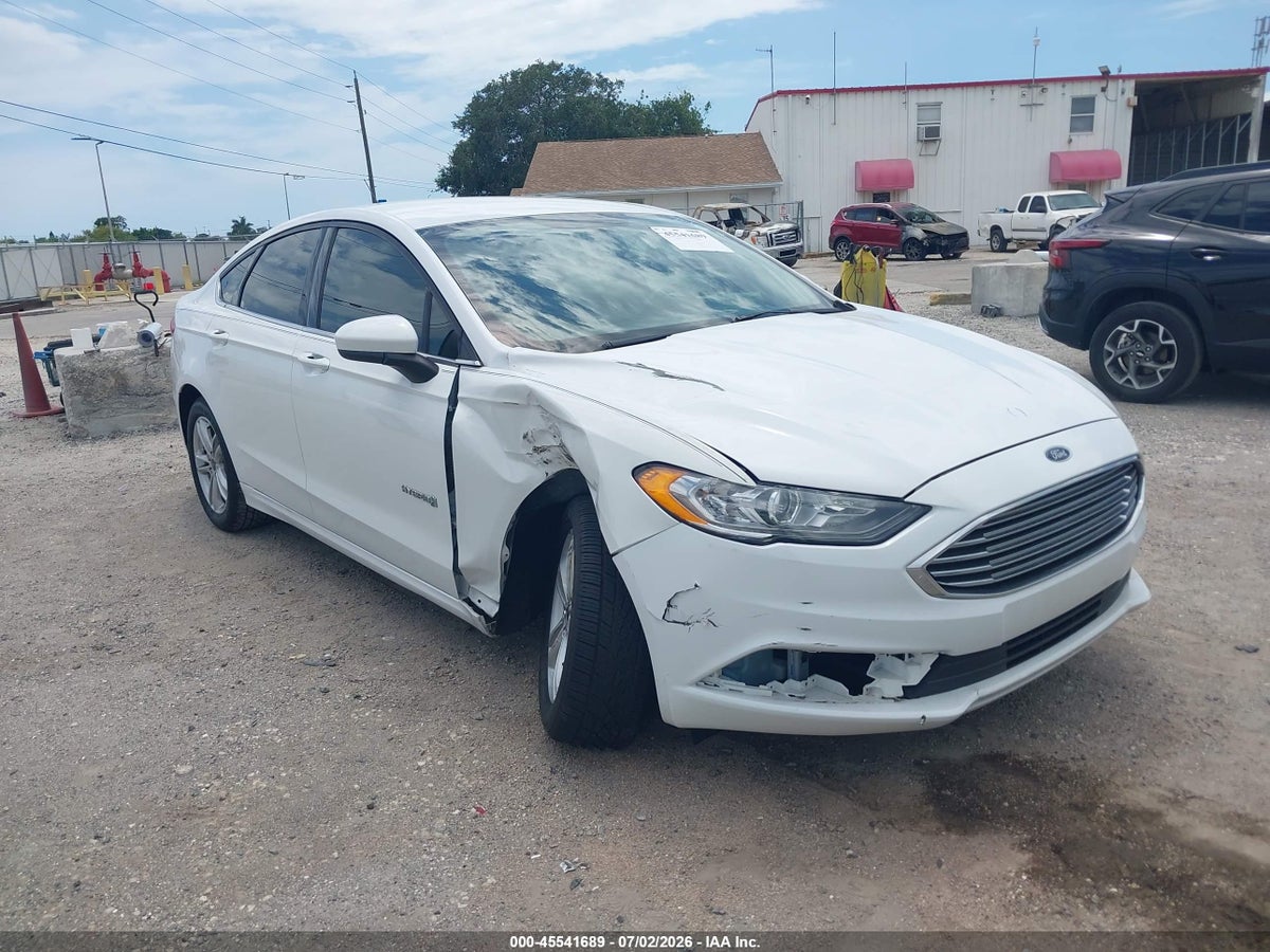 2018 FORD FUSION HYBRID SE