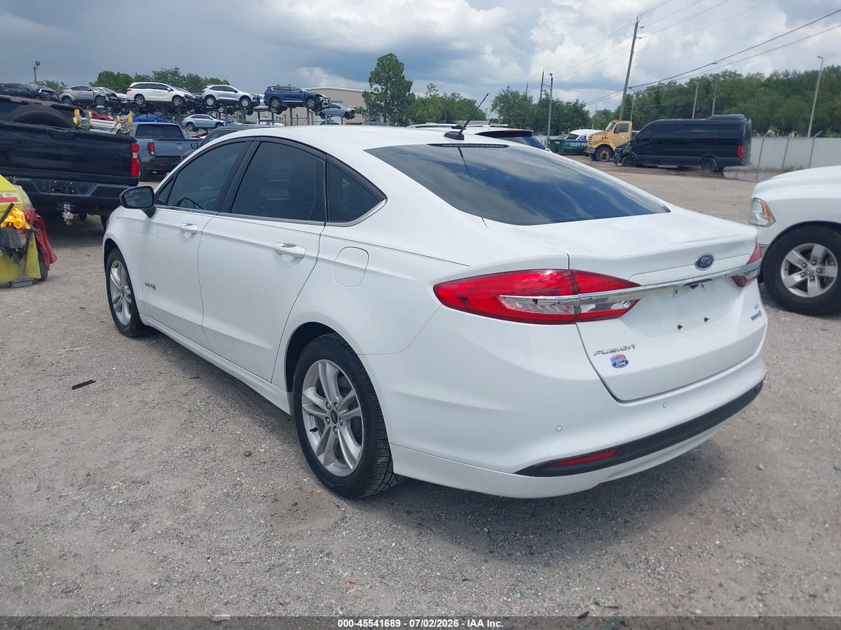 2018 FORD FUSION HYBRID SE — снимка 3