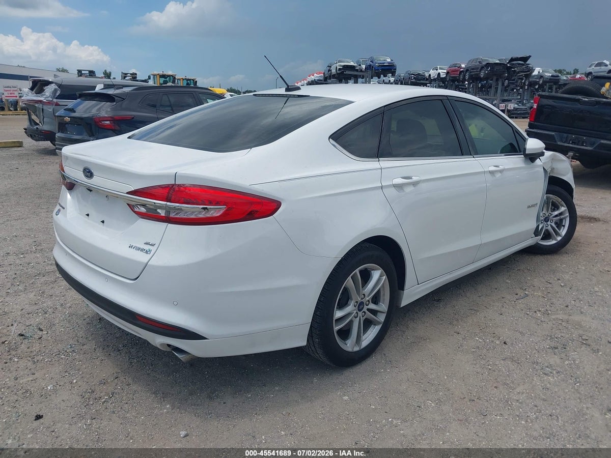 2018 FORD FUSION HYBRID SE — снимка 4