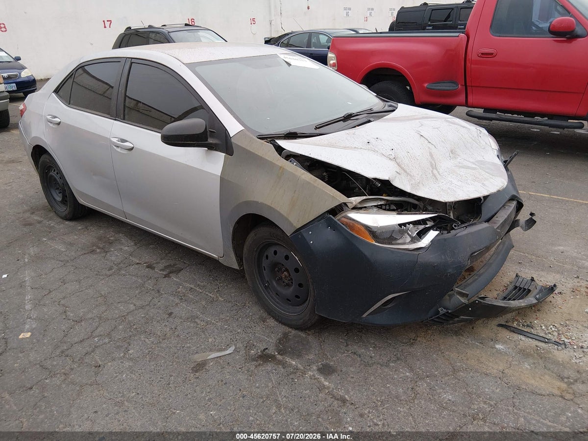 2016 TOYOTA COROLLA LE
