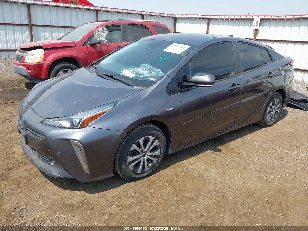 2019 TOYOTA PRIUS XLE — снимка 2