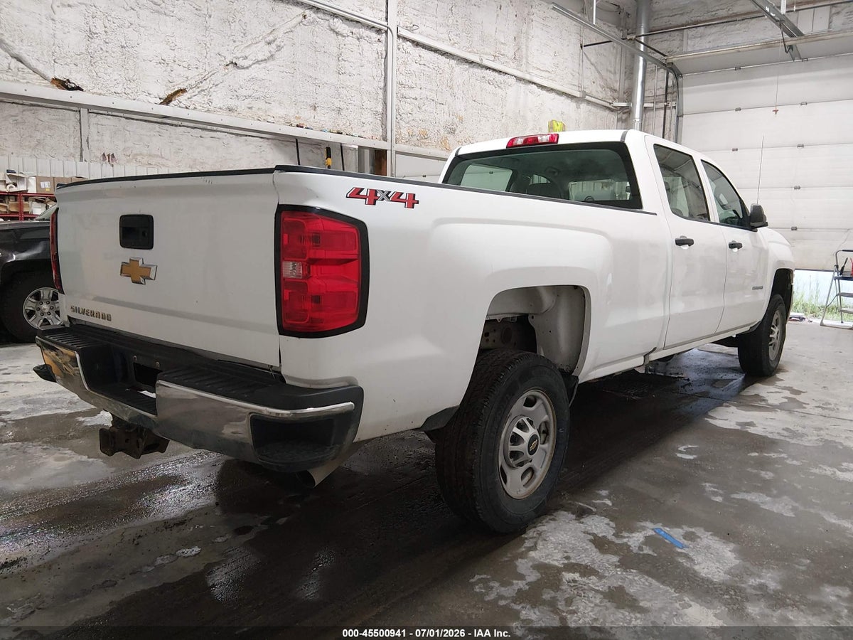 2018 CHEVROLET SILVERADO 2500HD WORK TRUCK — снимка 4