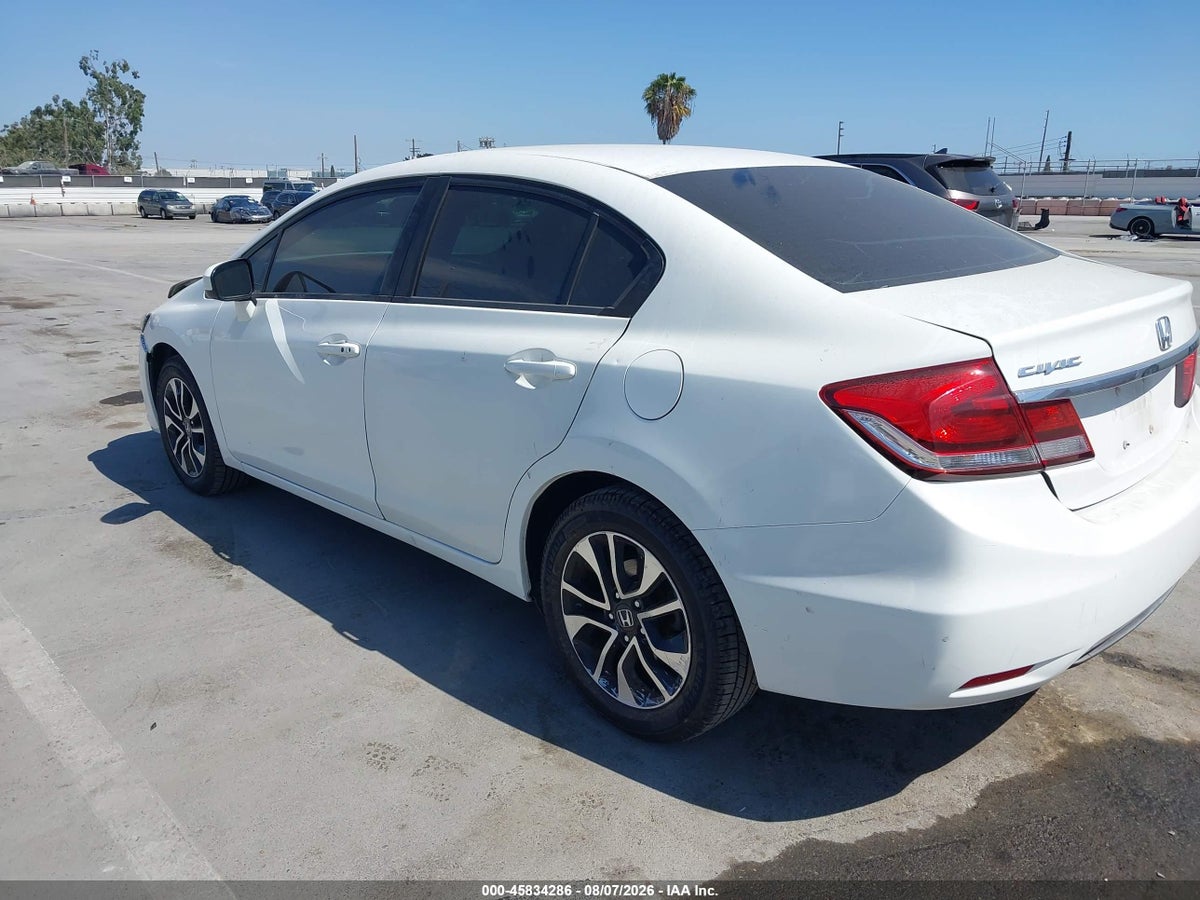 2014 HONDA CIVIC EX — снимка 3