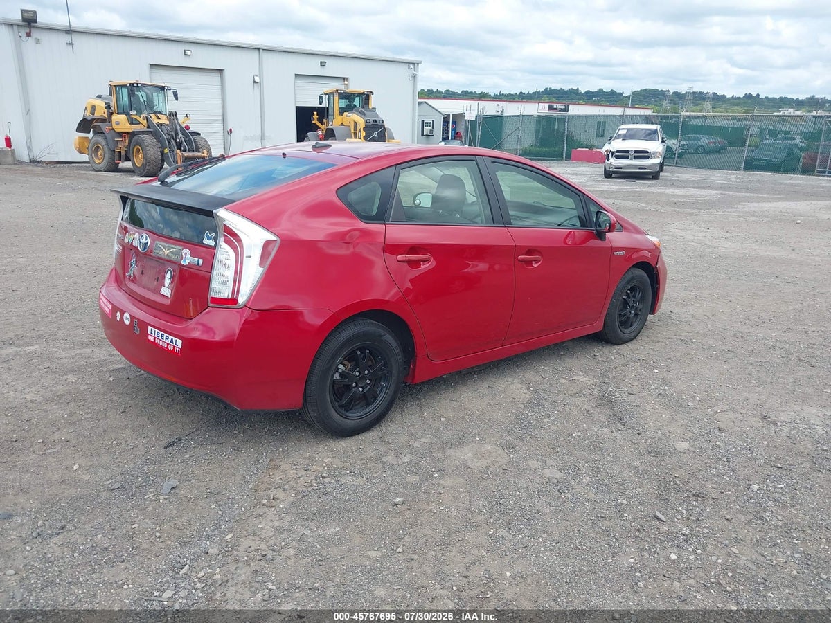 2012 TOYOTA PRIUS THREE — снимка 4