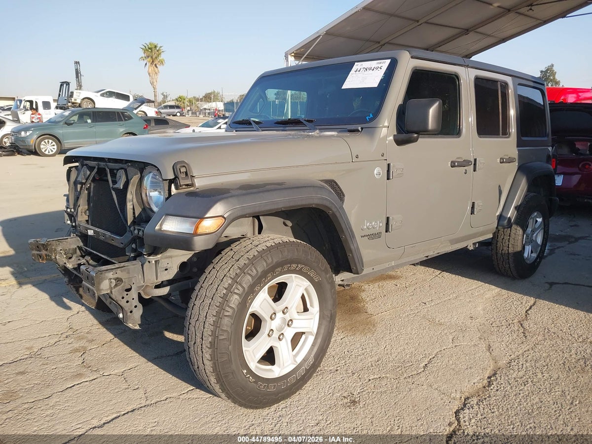 2020 JEEP WRANGLER UNLIMITED SPORT S 4X4 — снимка 2