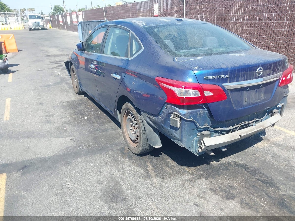 2016 NISSAN SENTRA SV — снимка 3