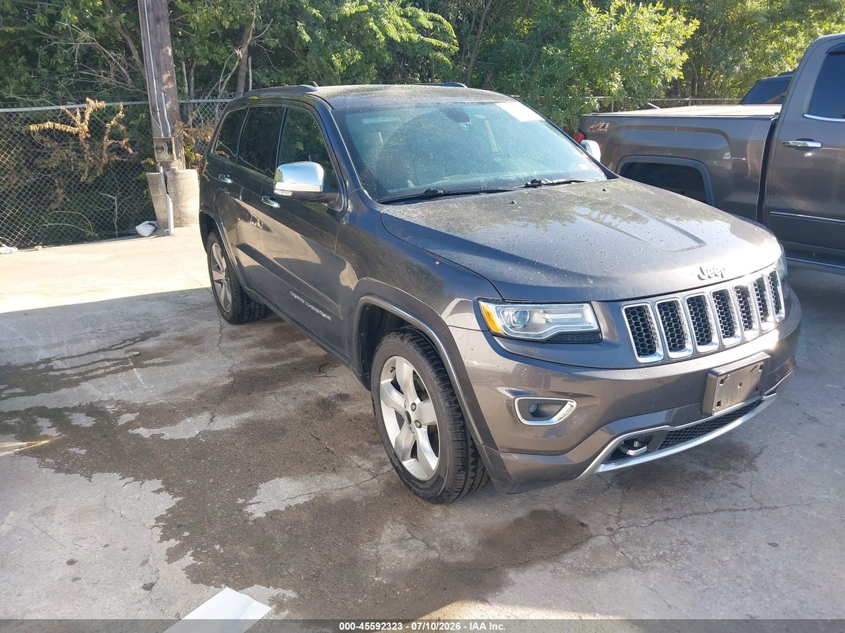 2015 JEEP GRAND CHEROKEE OVERLAND