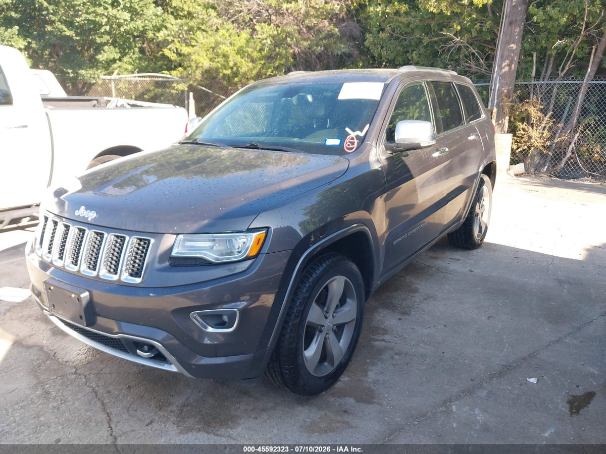 2015 JEEP GRAND CHEROKEE OVERLAND — снимка 2