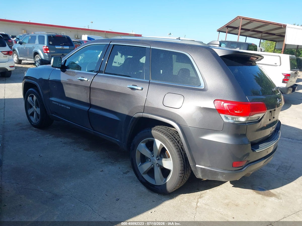 2015 JEEP GRAND CHEROKEE OVERLAND — снимка 3