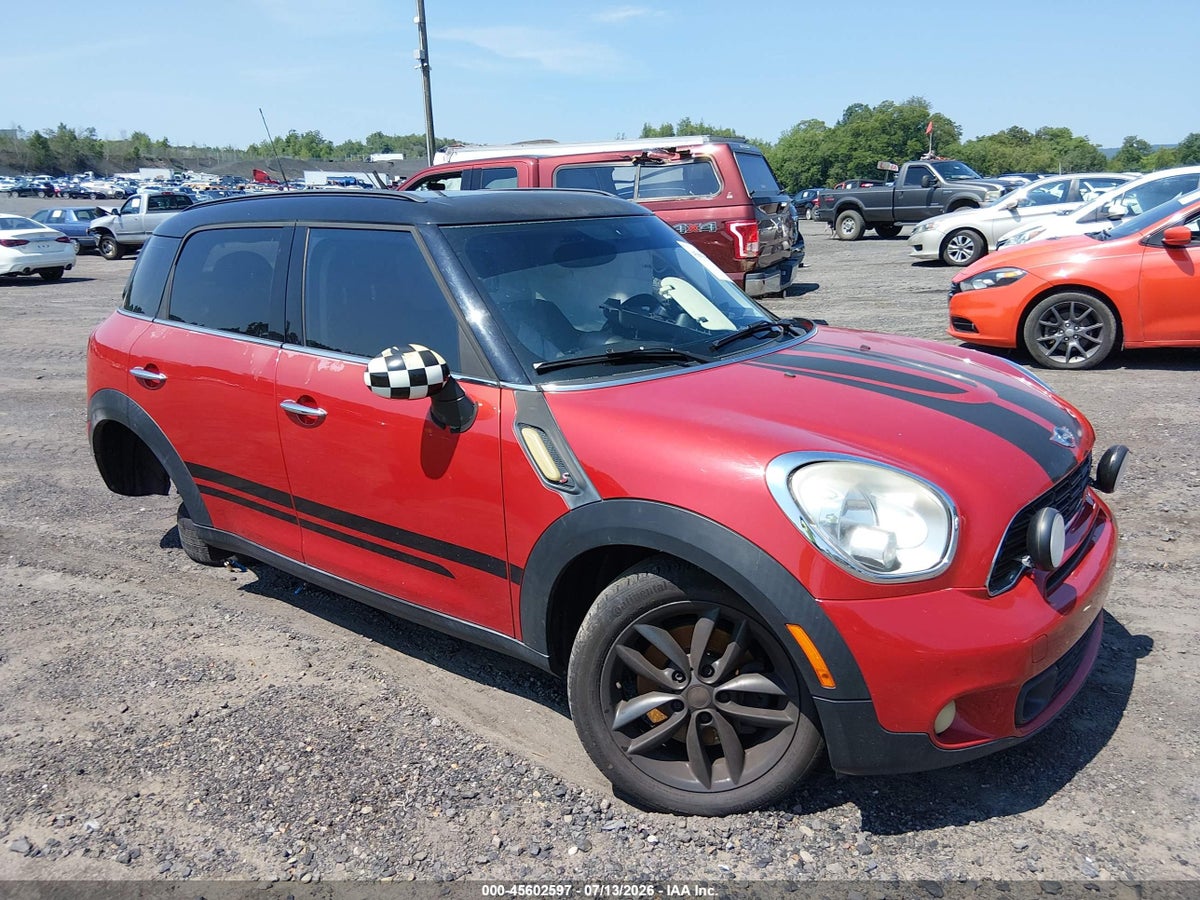 2013 MINI COUNTRYMAN COOPER S