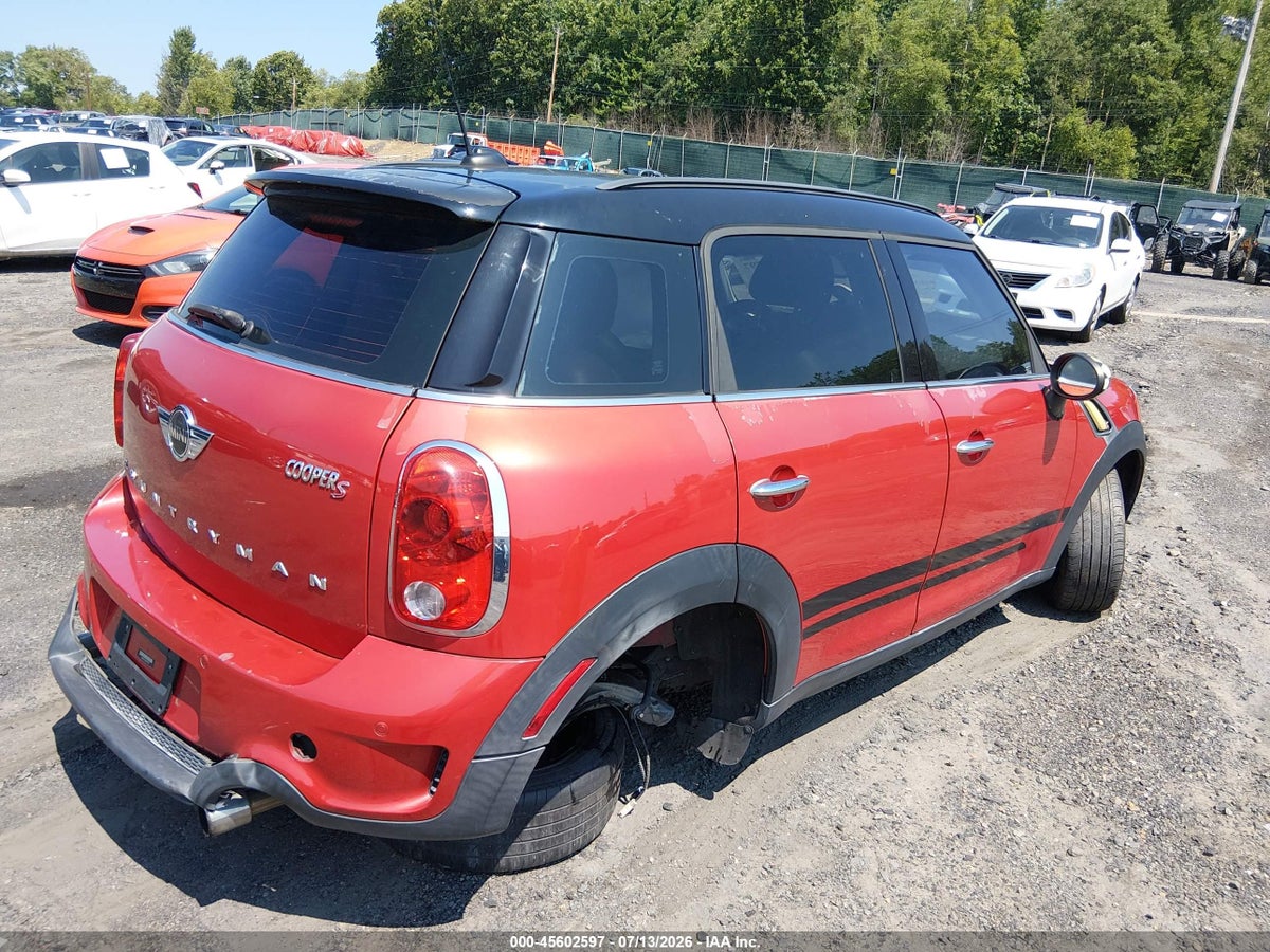 2013 MINI COUNTRYMAN COOPER S — снимка 4