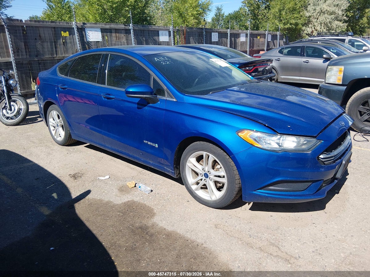2018 FORD FUSION HYBRID S