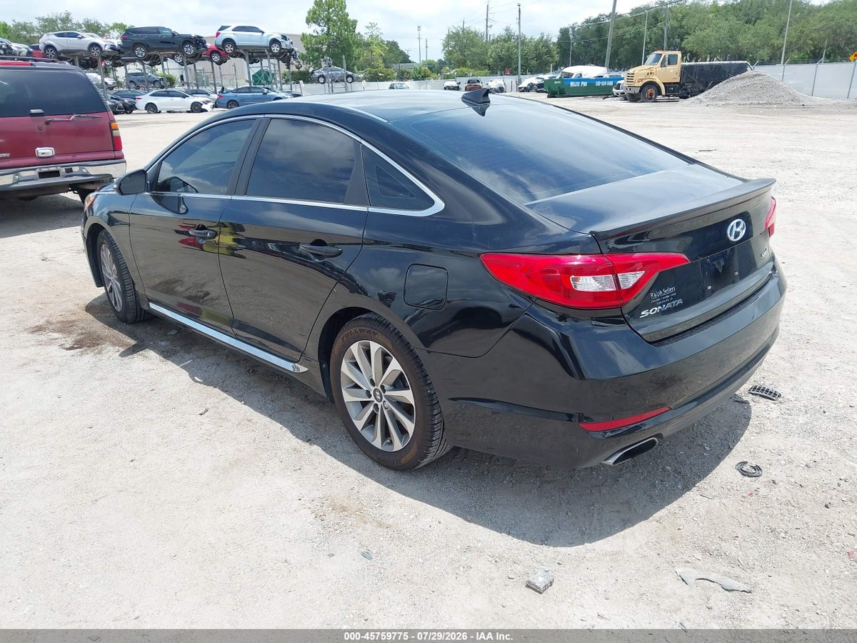 2015 HYUNDAI SONATA SPORT — снимка 3