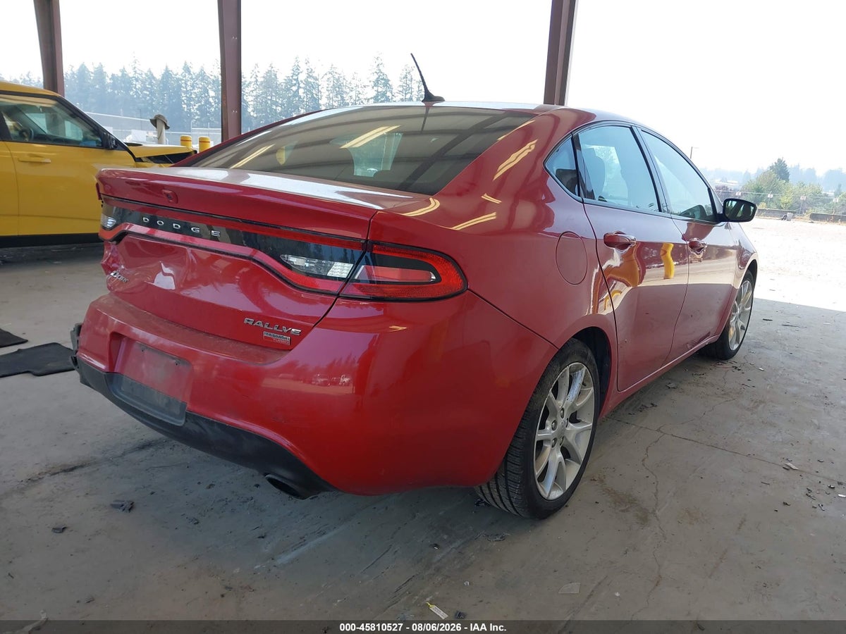 2013 DODGE DART RALLYE — снимка 4