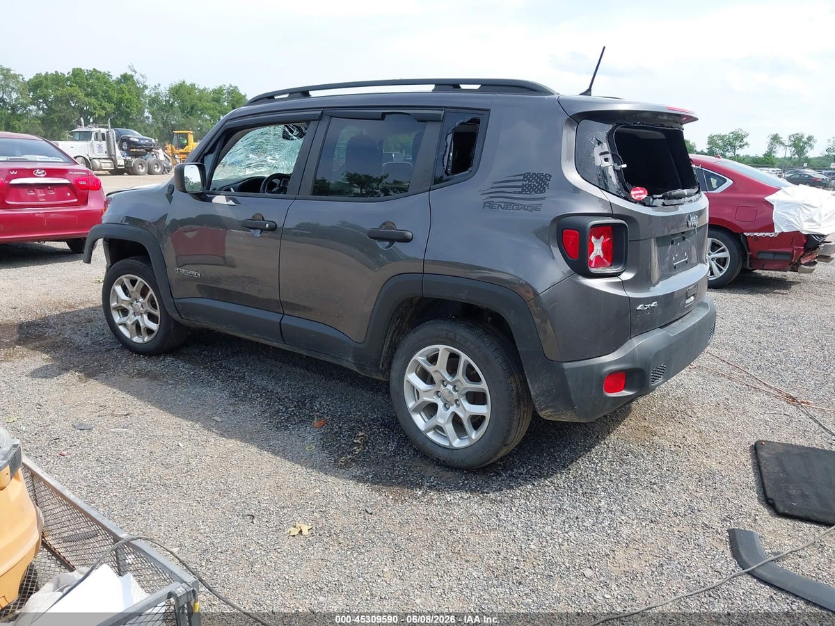2018 JEEP RENEGADE SPORT 4X4 — снимка 3