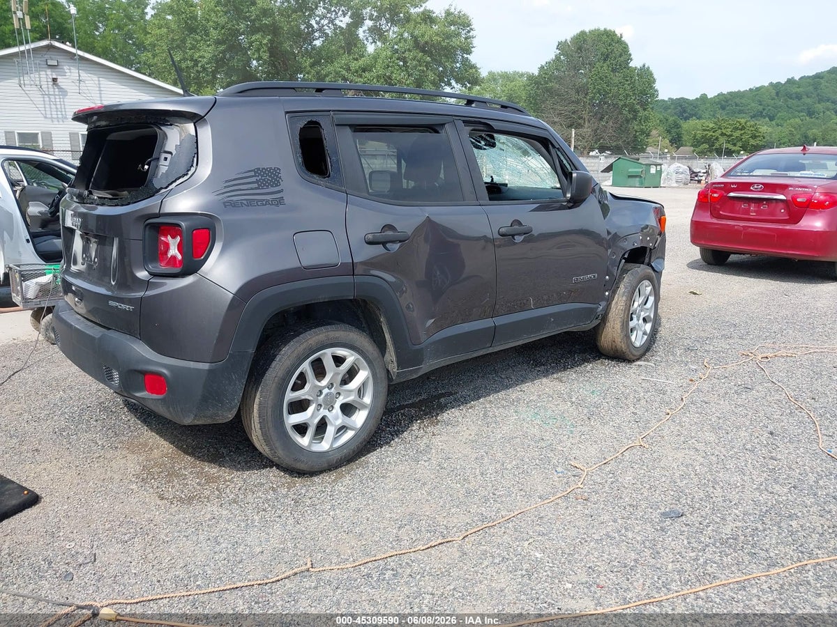 2018 JEEP RENEGADE SPORT 4X4 — снимка 4