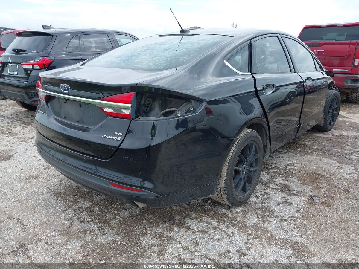 2017 FORD FUSION HYBRID SE — снимка 4