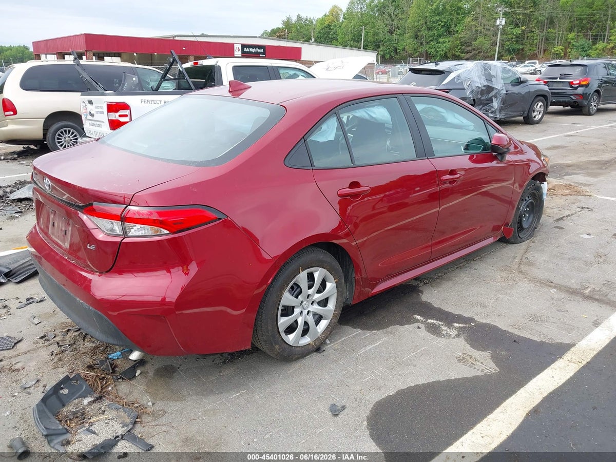 2025 TOYOTA COROLLA LE — снимка 4