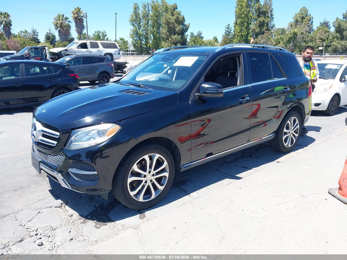 2016 MERCEDES-BENZ GLE 350 — снимка 2