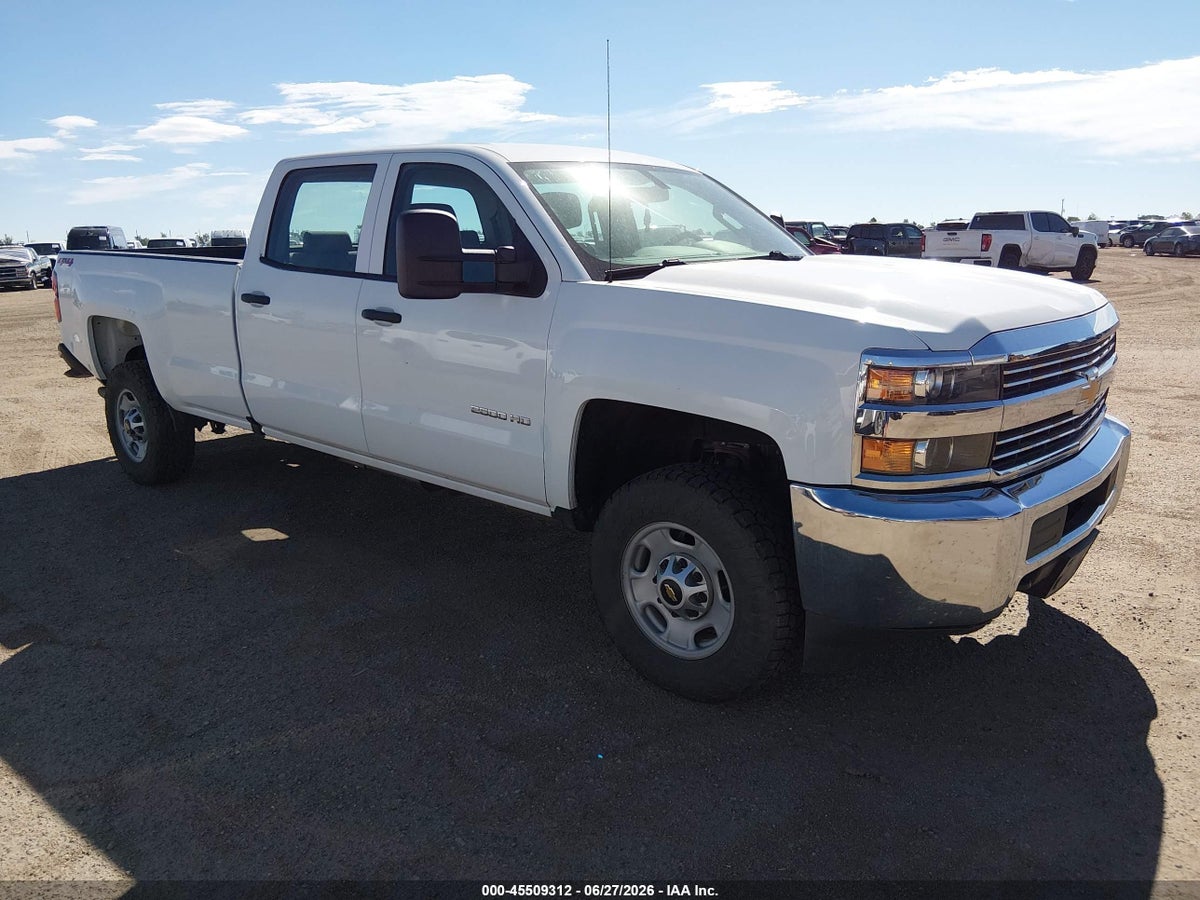 2018 CHEVROLET SILVERADO 2500HD WORK TRUCK