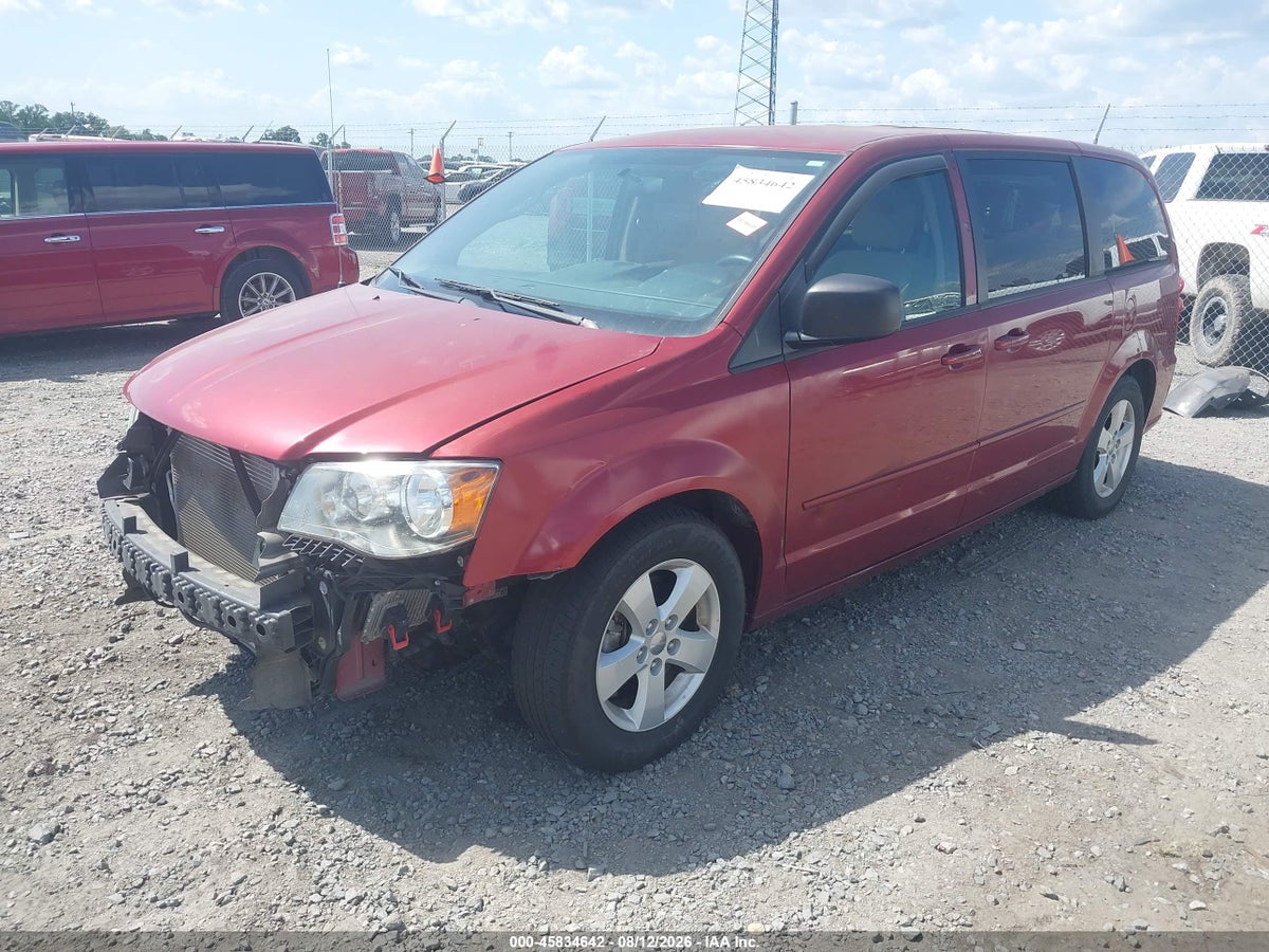2016 DODGE GRAND CARAVAN SE — снимка 2
