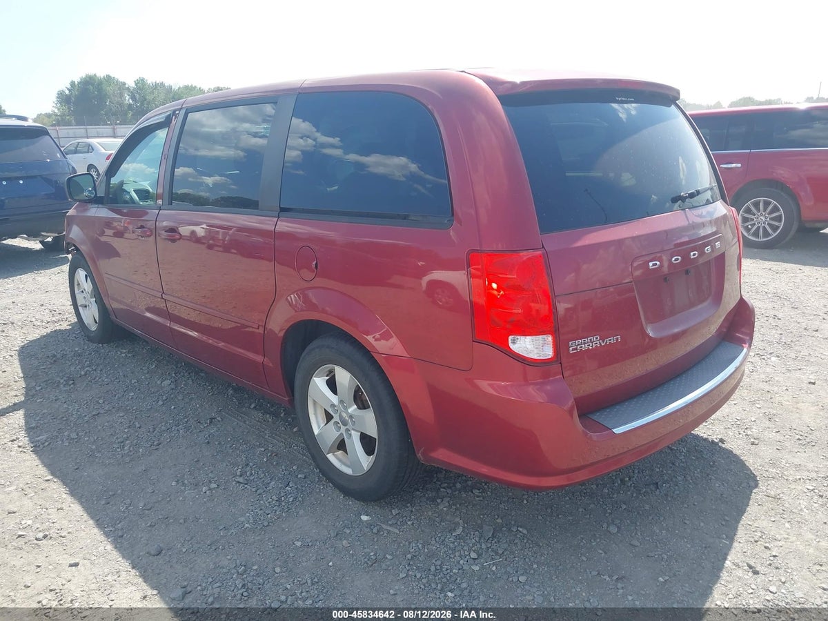 2016 DODGE GRAND CARAVAN SE — снимка 3
