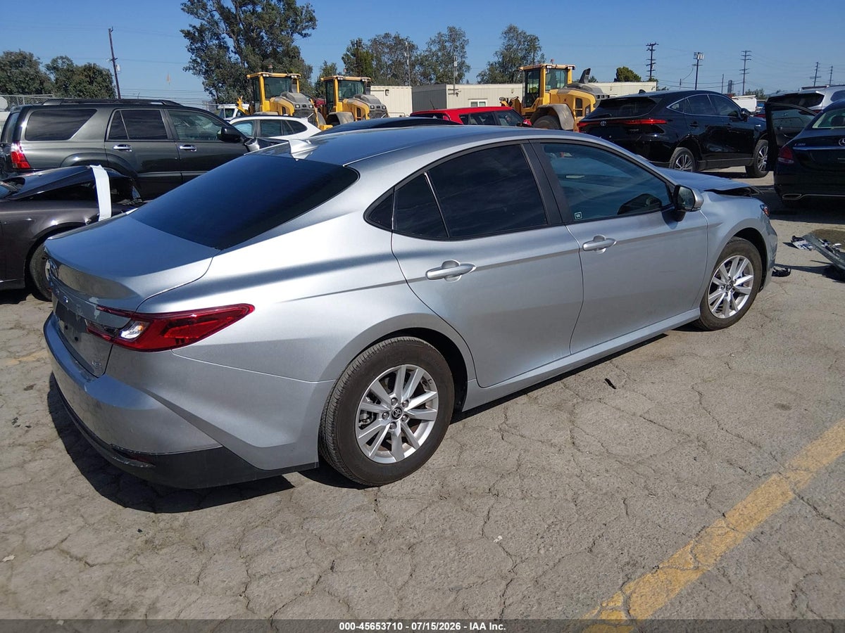 2025 TOYOTA CAMRY LE — снимка 4
