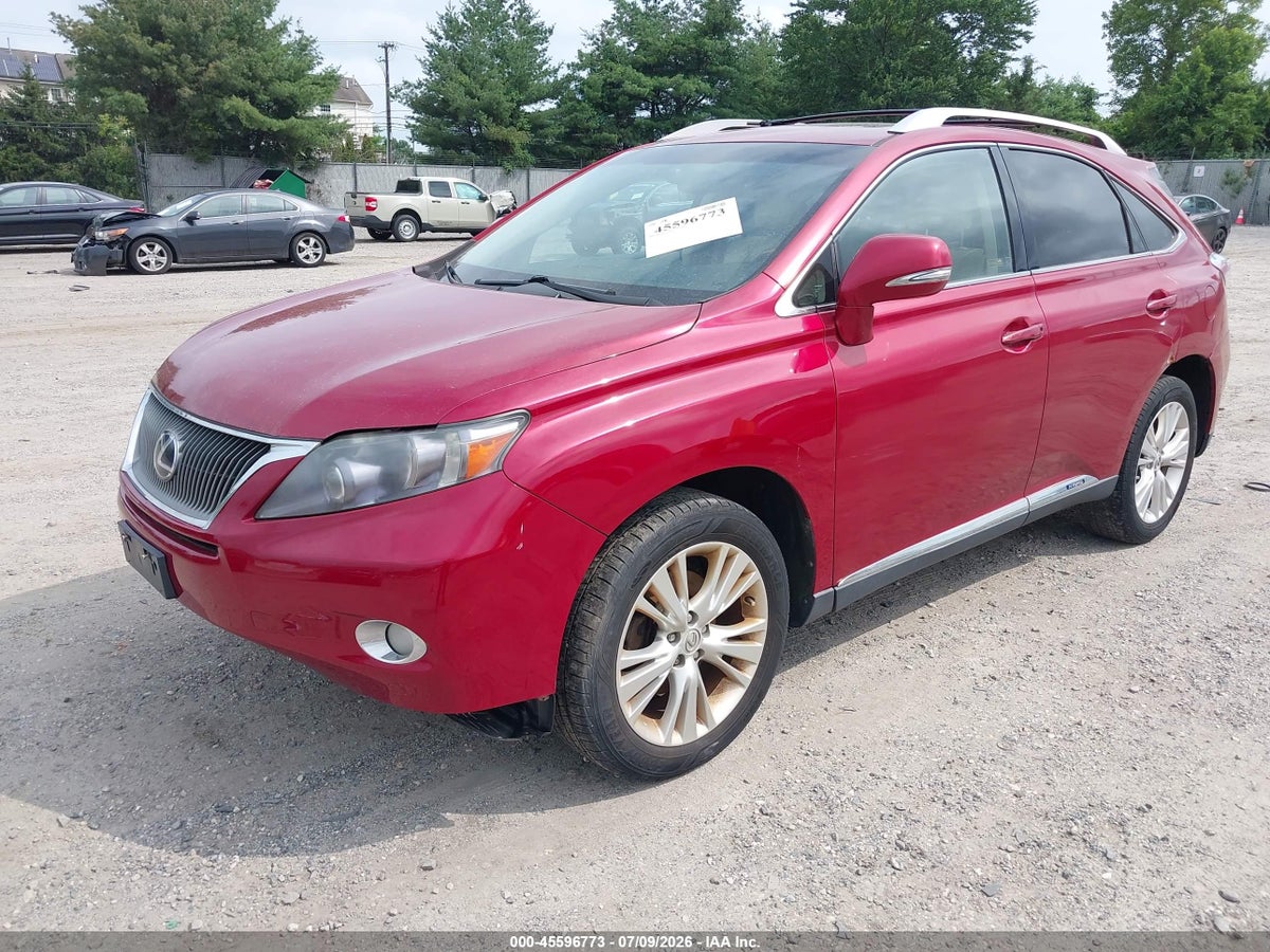 2010 LEXUS RX 450H — снимка 2
