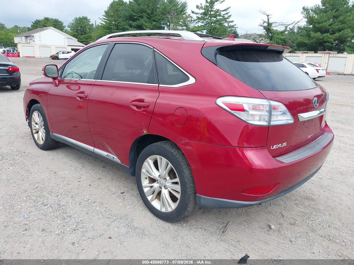 2010 LEXUS RX 450H — снимка 3