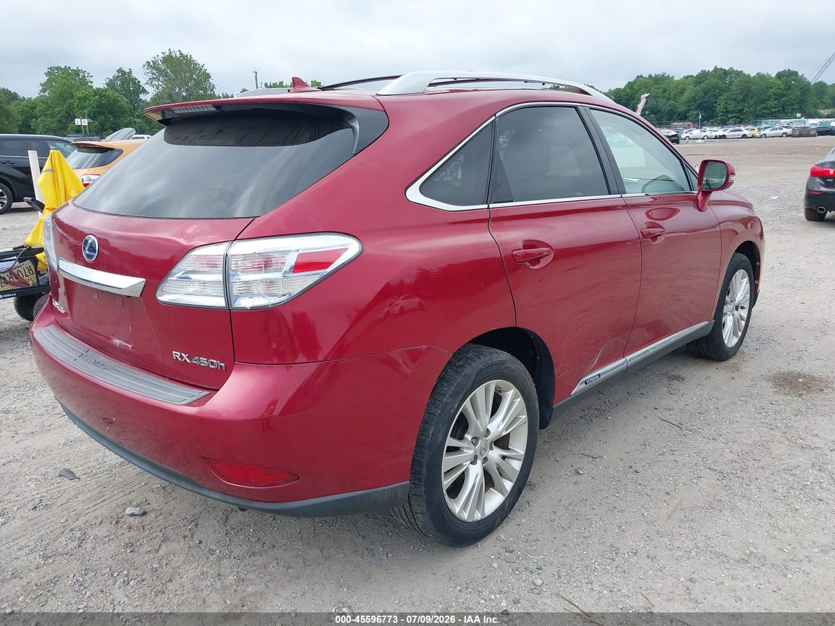 2010 LEXUS RX 450H — снимка 4