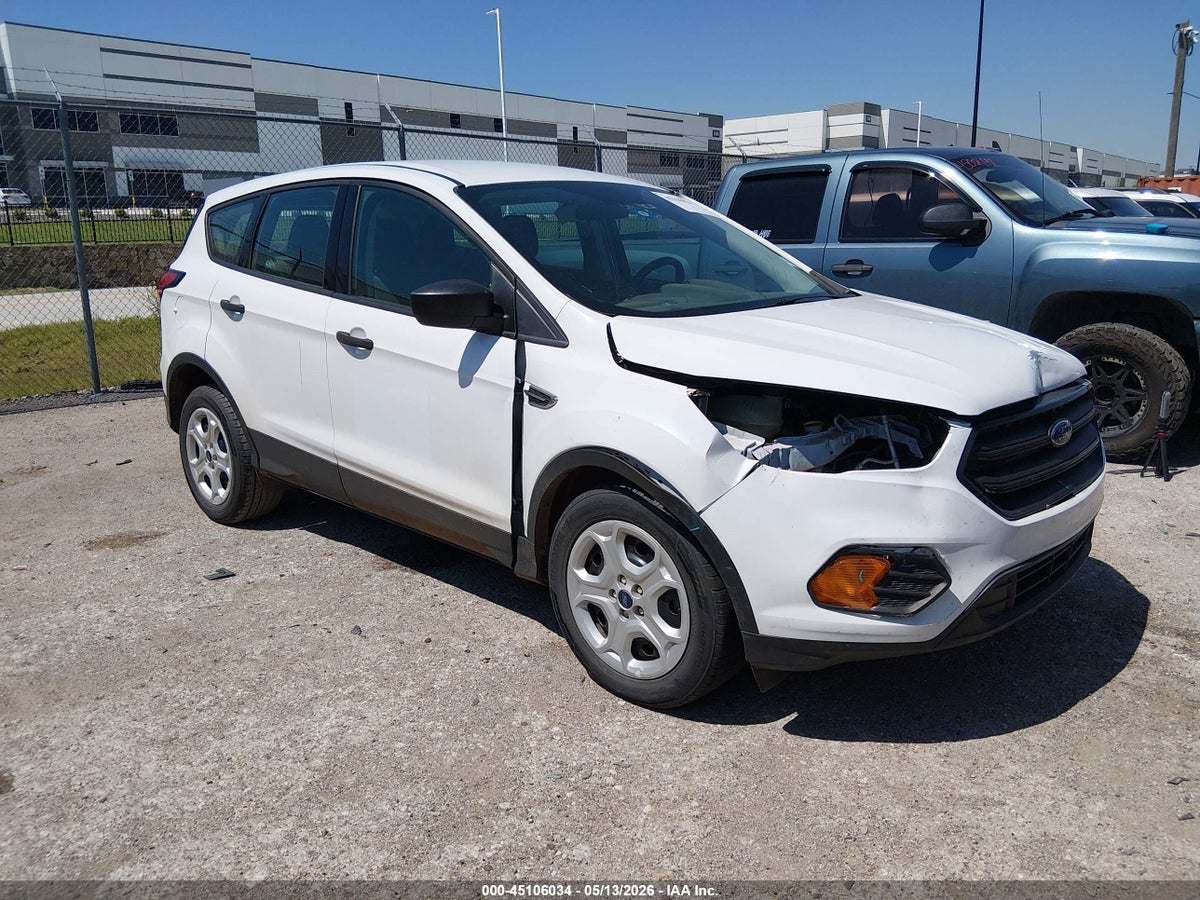 2019 FORD ESCAPE S