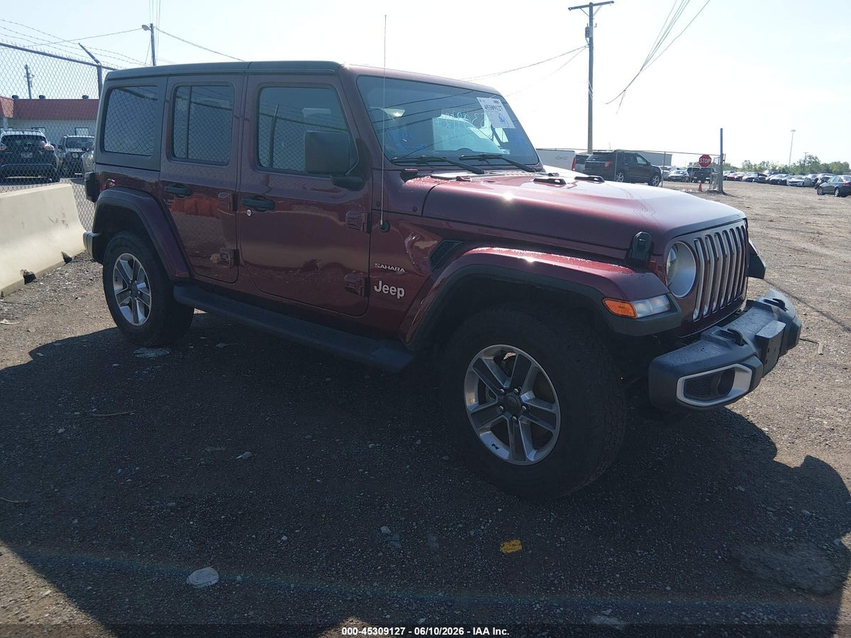 2022 JEEP WRANGLER UNLIMITED SAHARA 4X4