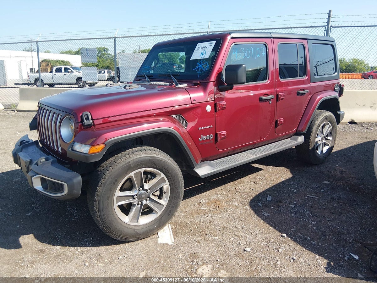 2022 JEEP WRANGLER UNLIMITED SAHARA 4X4 — снимка 2