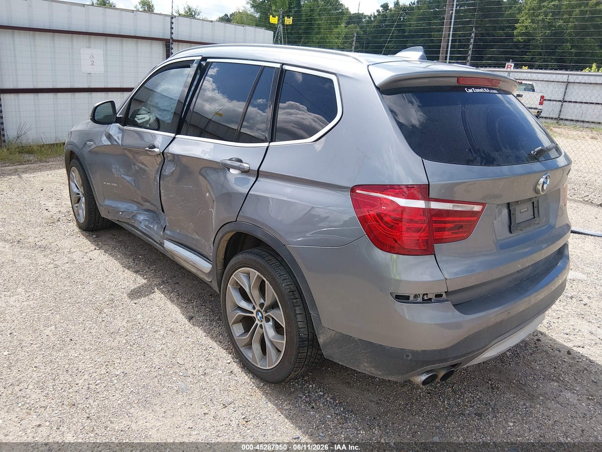 2016 BMW X3 XDRIVE28I — снимка 3