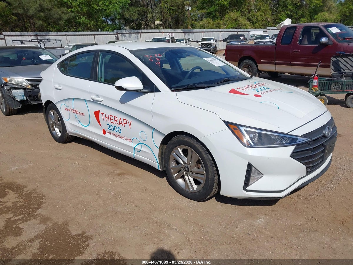 2019 HYUNDAI ELANTRA SEL