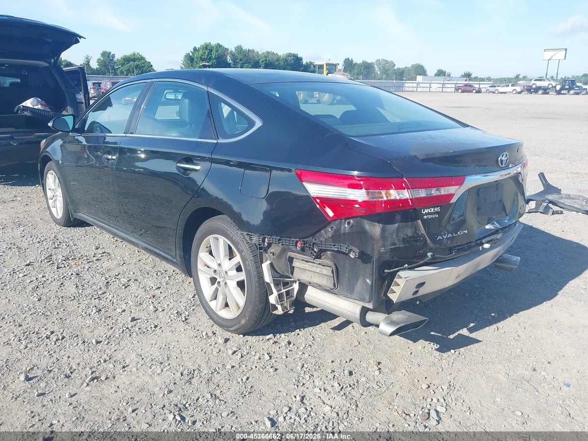 2014 TOYOTA AVALON XLE PREMIUM — снимка 3