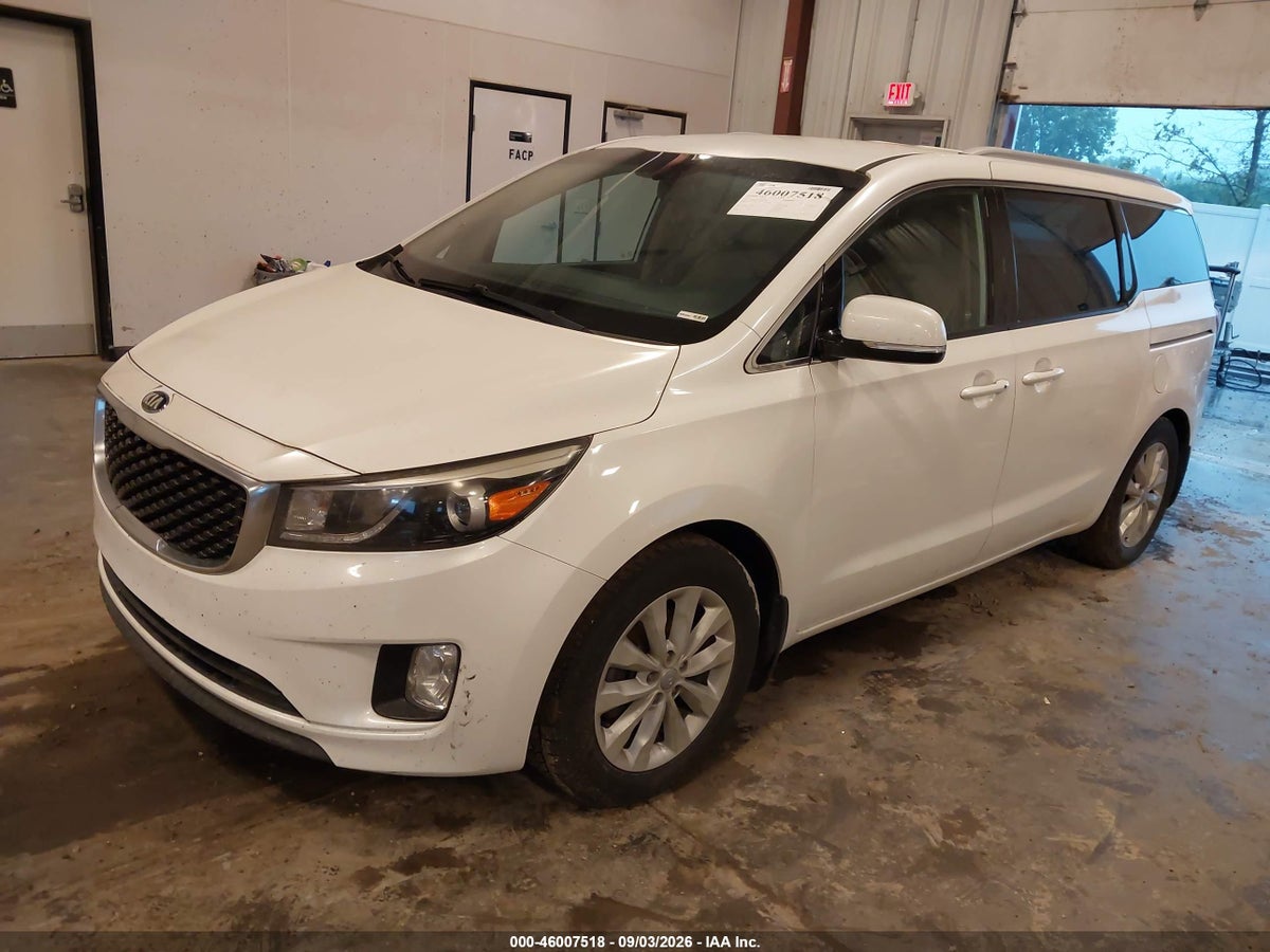 2015 KIA SEDONA EX — снимка 2