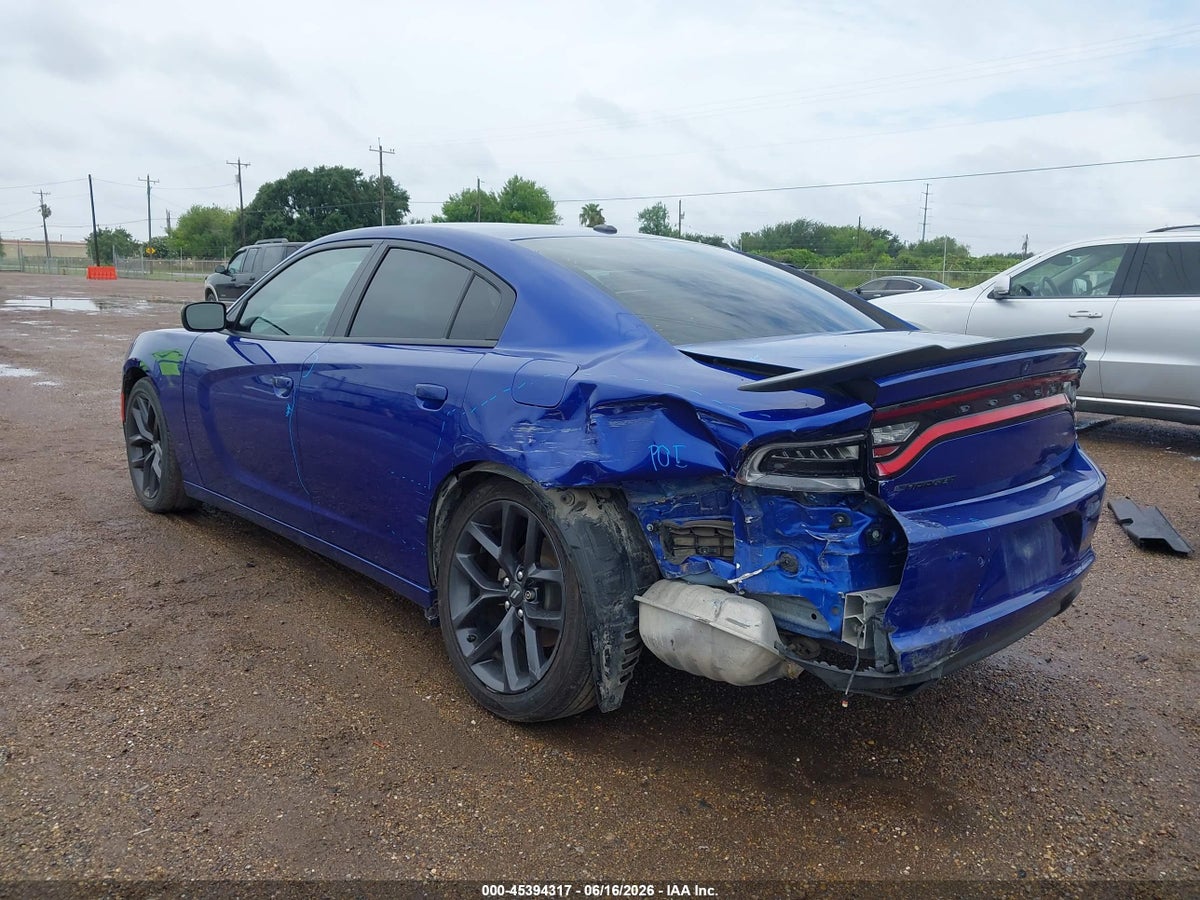 2021 DODGE CHARGER SXT RWD — снимка 3