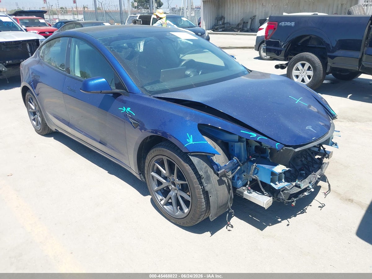 2021 TESLA MODEL 3 STANDARD RANGE PLUS REAR-WHEEL DRIVE