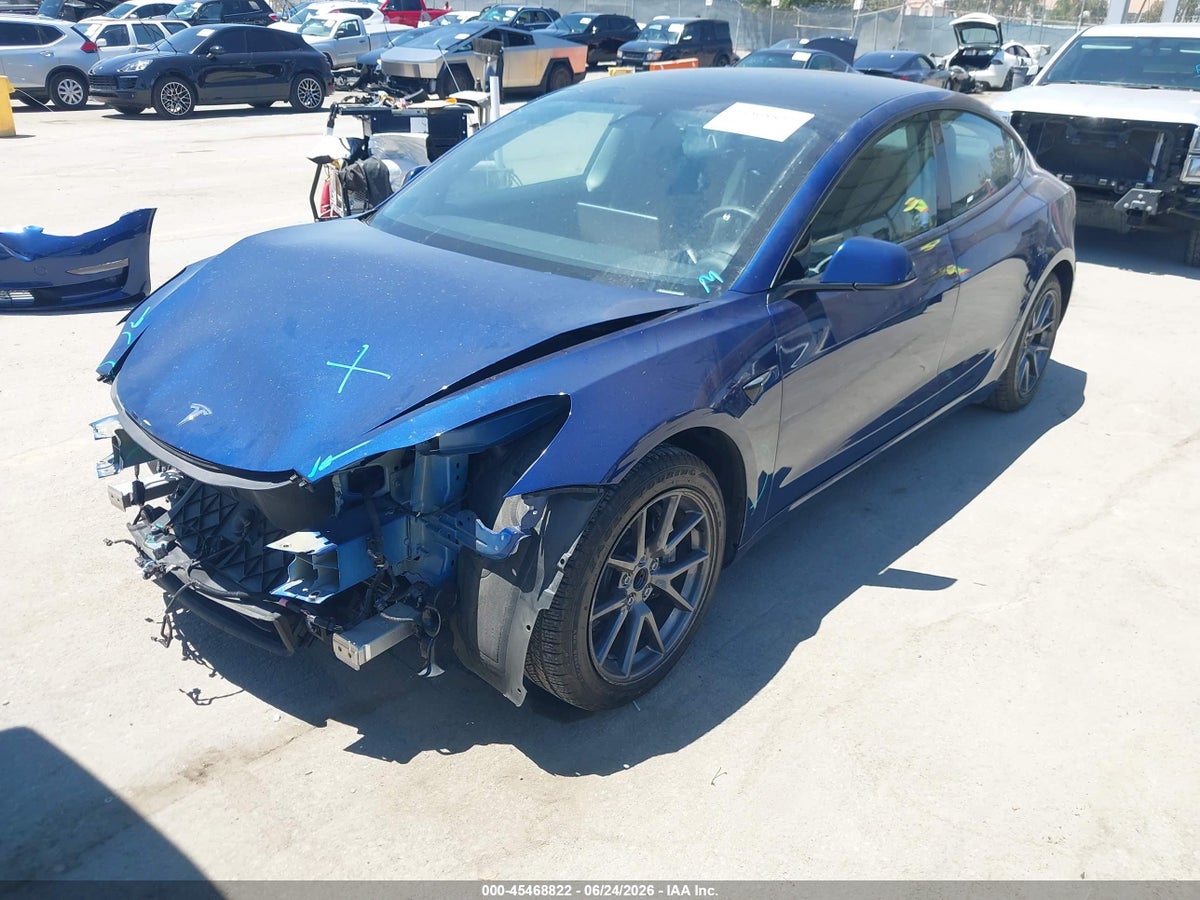 2021 TESLA MODEL 3 STANDARD RANGE PLUS REAR-WHEEL DRIVE — снимка 2