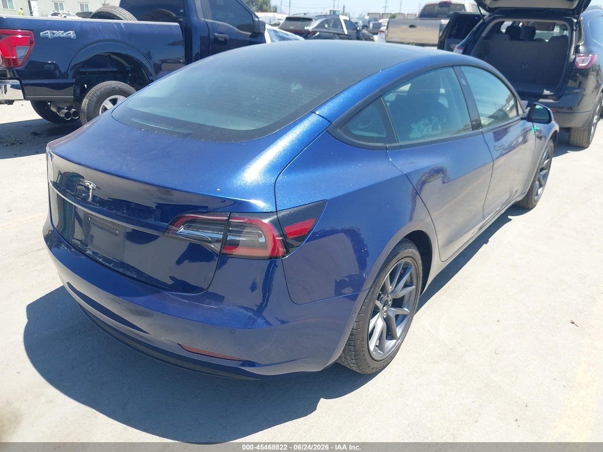 2021 TESLA MODEL 3 STANDARD RANGE PLUS REAR-WHEEL DRIVE — снимка 4