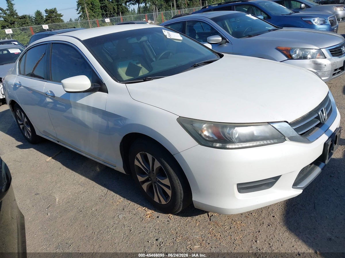 2013 HONDA ACCORD LX