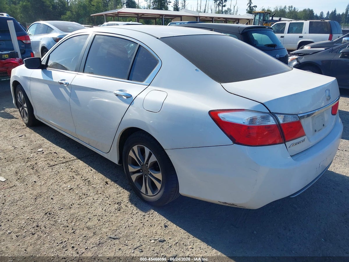 2013 HONDA ACCORD LX — снимка 3