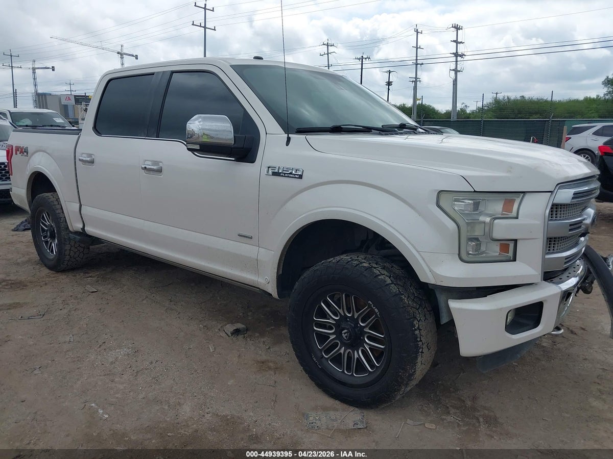2016 FORD F-150 PLATINUM