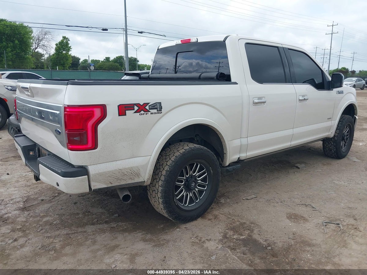2016 FORD F-150 PLATINUM — снимка 4