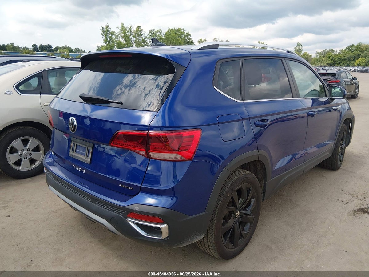 2022 VOLKSWAGEN TAOS 1.5T SE — снимка 4