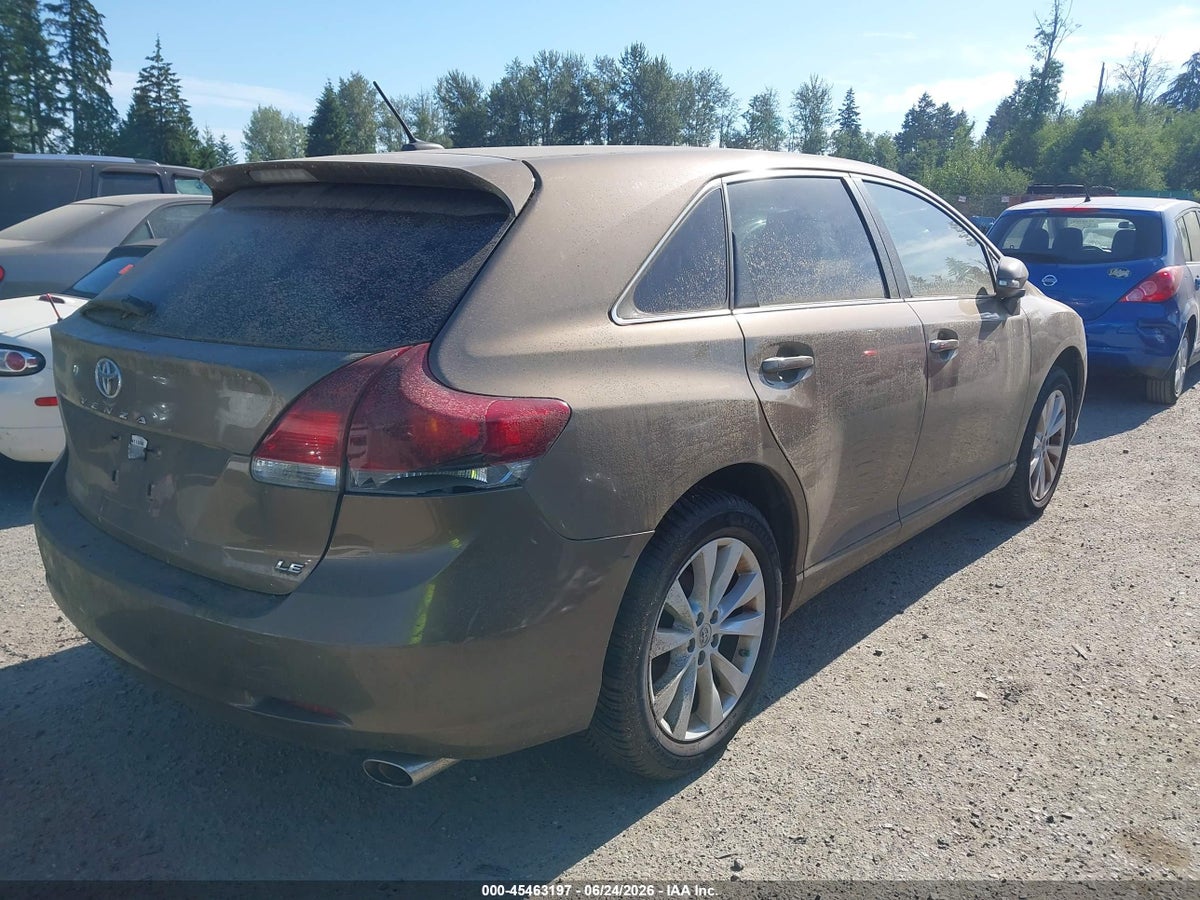 2013 TOYOTA VENZA LE — снимка 4
